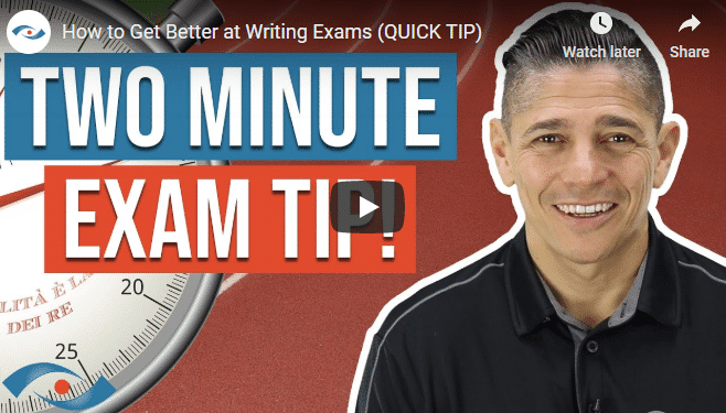 Featured image for “Two Minute Exam Tip!”