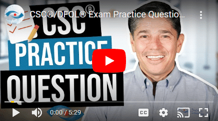 Featured image for “CSC/DFOL Exam Practice Question”